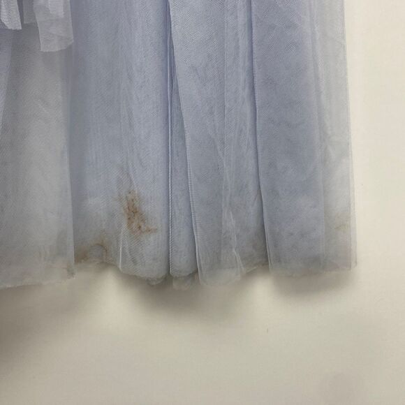 BHLDN Jenny Yoo Collection Light Blue Tulle Bridesmaid Dress* - Picture 8 of 16